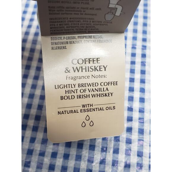 BBW Coffee & Whiskey Enhanced WARM & COMFORTING Wallflower Fragrance Refill - Picture 2 of 2